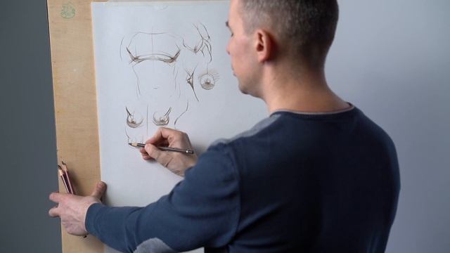 Как рисовать "Соски и пупок" - А. Рыжкин смотреть онлайн