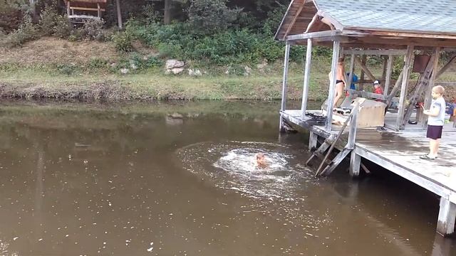 лагерь 2017 Карпаты, прыжок Халин... смотреть онлайн