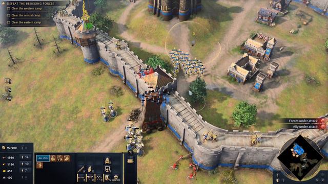 Age Of Empires 4 - FIRST BATTLE OF LINCOLN (Hard) смотреть онлайн