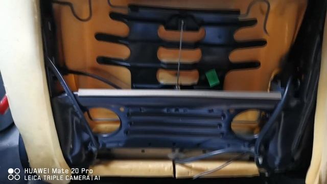 Ford Mondeo 4 поясничный упор(ремонт)