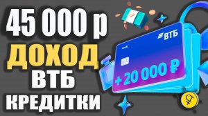 Кредитка Возможностей ВТБ - Кешбэк до 20 000 рублей, Льготный период до 200 дней и Наличные