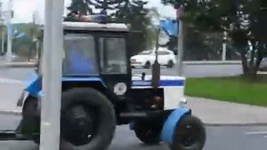 Трактор МИЛИЦИИ, ПОЛИЦИИ