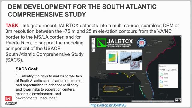 Integration of JALBTCX Topographic and Bathymetric Lidar Data Products for Coastal Applications смотреть онлайн