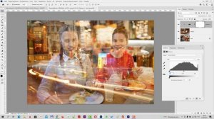 Как создать эффект За стеклом в Фотошопе