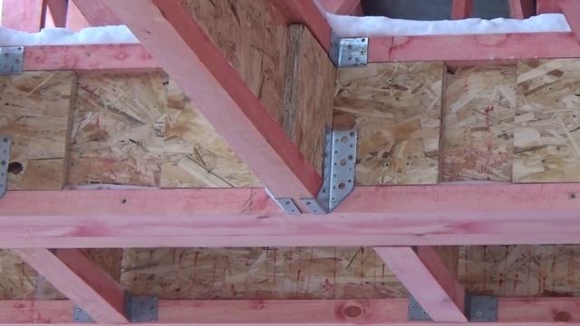 Деревянные двутавровые балки в каркасном доме. Узлы. Стоимость каркасного дома.