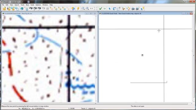 Raster data transforming
