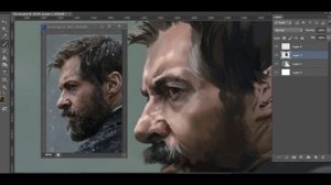 Logan's portrait\Портрет Логана (Wolverine\Росомаха)