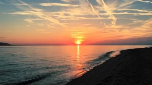 Музыка Релакс, Медитация и Глубокий сон! Море на закате.