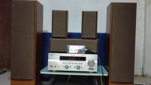 มาใหม่จ้า YAMAHA RX V 550+ YAMAHA NS 50 F NS E 55 NS C 55 ขาย 15900 เพลงเพราะๆใสๆ