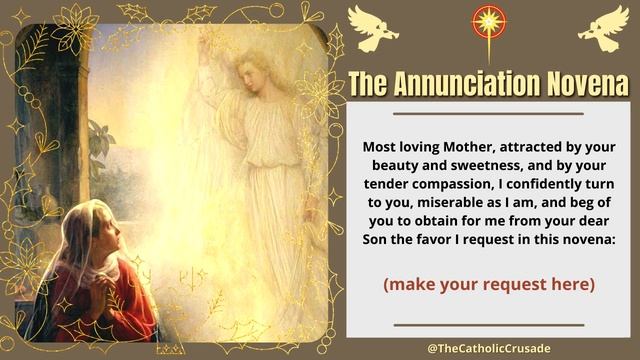 Annunciation Novena смотреть онлайн