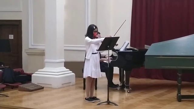 violin concert in A minor J.B. Accolay | Roja Soutoonzadeh-Yazdi смотреть онлайн