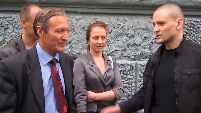 Сергей Удальцов после судебного заседания. Ульяновск 25.05.12 смотреть онлайн