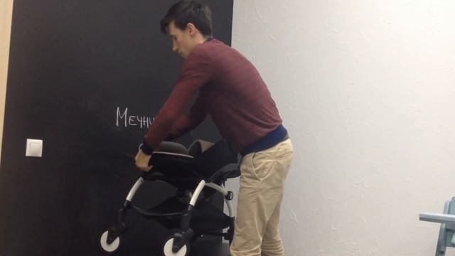 Снятие люльки текстиля с Babyzen yoyo 0+ смотреть онлайн