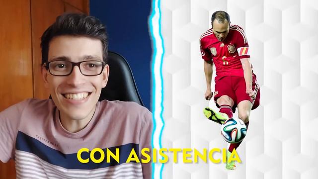 Cada Gol que Iniesta anota Mejora +1 смотреть онлайн