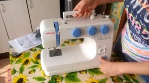 Распаковка швейной машины JANOME TOP 22S