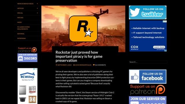 Rockstar Games BUSTED selling cracked versions of their own games...