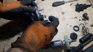 Makita 2470 - замена якоря и промвала