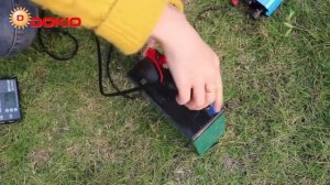 Складная солнечная панель Dokio 200W (50W*4) 12V/18V usb