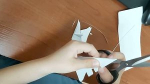 Как сделать снежинку из листа А4