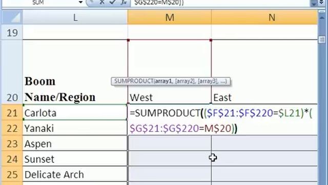 Excel Statistics 17: Categorical Cross Tabulation with Formulas