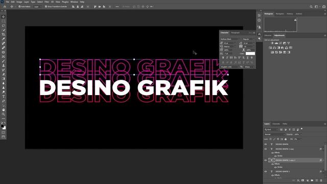 Multi text style in photoshop//Diseno grafik смотреть онлайн