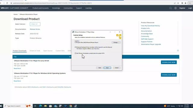How to Download and Install VMWare Workstation Player 17 (VMWare Player 17) on Windows 10 смотреть онлайн
