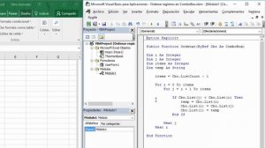 Ordenar registros en un ComboBox | VBA Excel 2016 #79