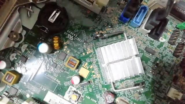 Сброс пароля на bios на материнской плате HP E93839 смотреть онлайн