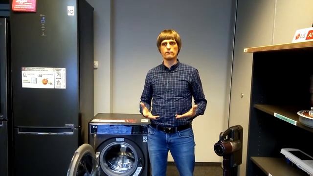 Обзор удаленного управления стиральной машиной LG F2T9GW9P с помощью приложения LG ThinQ смотреть онлайн