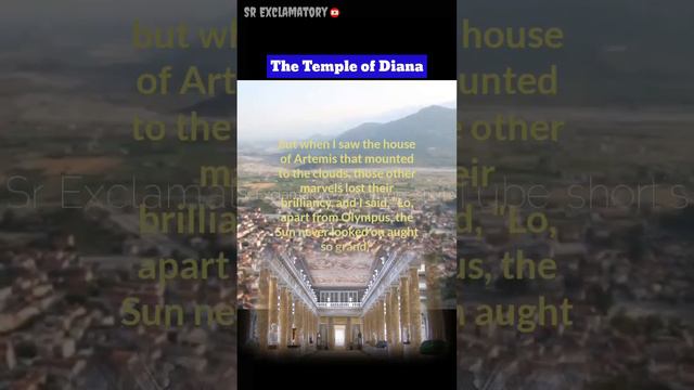 The Temple of Diana 2 The Wonders of Ancient World #architecture #7wonders #youtubeshort #Short