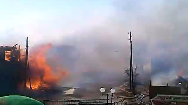 Пожар в астрахани 08 04 2014