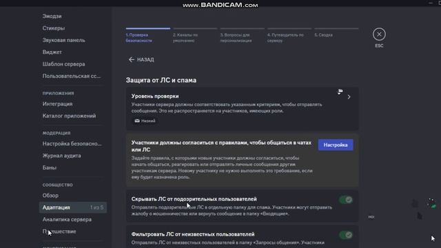 показываю как создать и настроить дискорд сервер с компа/ноута для тех кто не знает смотреть онлайн