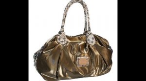 Яркие золотые сумки