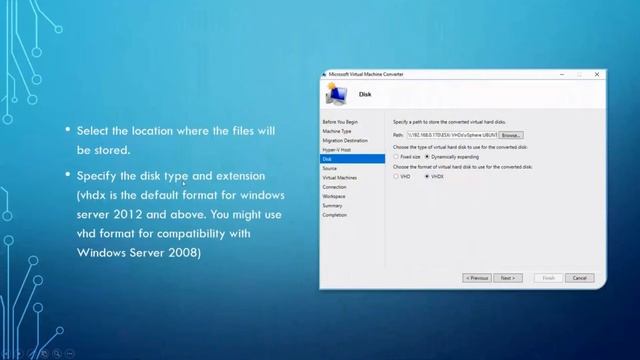 VMware vSphere to Hyper-V migration using MVMC 3.0 смотреть онлайн
