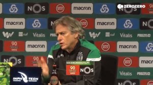 Jorge Jesus comenta evolução de Bruno Fernandes: «É um jogador acima da média»