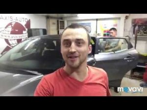 Тонировка без разбора со скобами