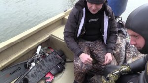 Первая Подводная Охота 2017. Сазаны и Сомы