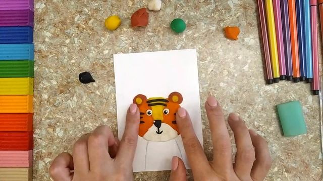 Лепим льва ? из пластилина смотреть онлайн