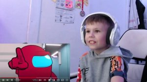 AMONG US SONG ~I KNOW ITS YOU REACTION