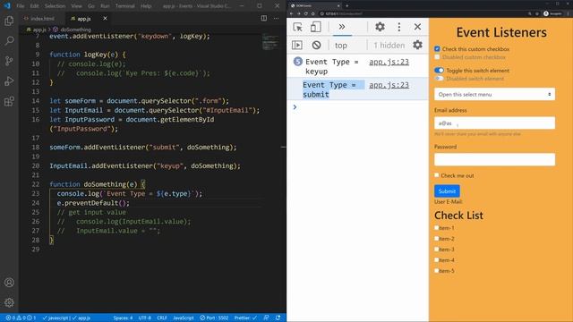 JavaScript Keyboard Events | How to use Keyboard Events in JS