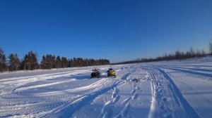 За Щукой в - 35 на SKI-DOO TUNDRA 600 ACE. LYNX 600 ACE SWT и LYNX 600 ETEC SWT.