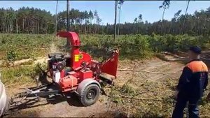 Рубильная машина (измельчитель порубочных остатков)