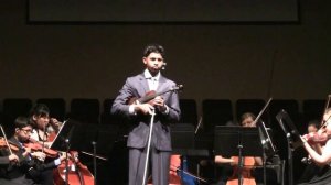 Youth Concert Strings Ensemble - CFA - Sri Iyer Solo - Accolay Concerto