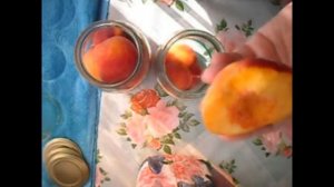 Консервированные персики -самое любимое зимнее лакомство!