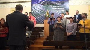 СМОЛКЛА ВЕЧЕРНЯЯ ХВАЛА - исп. хор (Церковь ЕХБ г. Абакан)