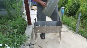 мангал разборной самодельный