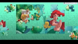 Disney Princess Story Jigsaw Puzzle COMPILATION Games for kids