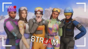 Стрим / Спасаемся от жары на горе Комореби / Играем за соседей династии Disney / Симс 4