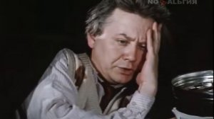 Олег Табаков и Валентин Гафт в спектакле театра "Современник" "Из записок Лопатина" (1975)