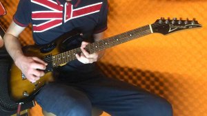 Электрогитара IBANEZ RG и звукосниматели TRAKHMANN - демо видео